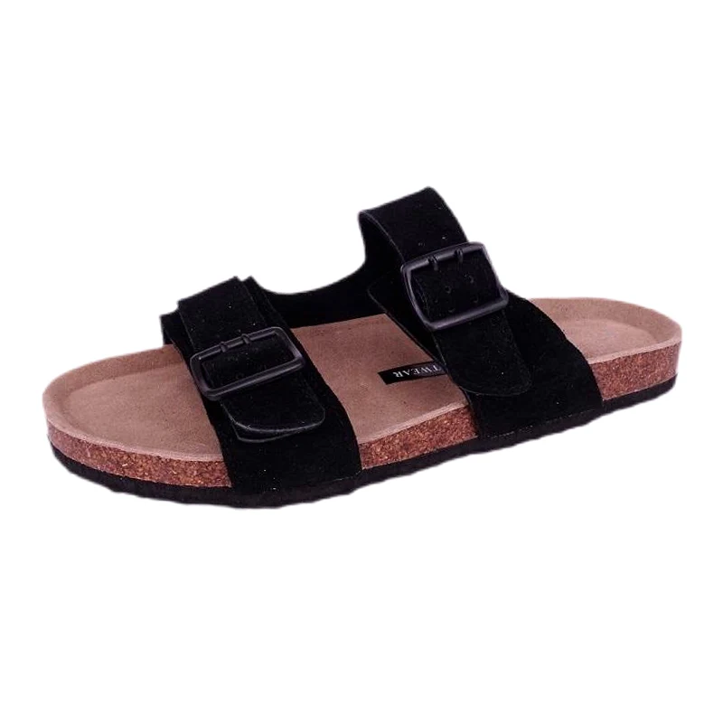 Men's Footbed Adjusted Velcro Strap Sandals