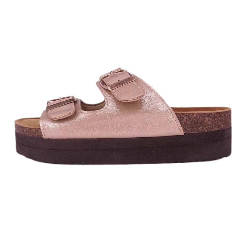 Women's Footbed Platform Sandals