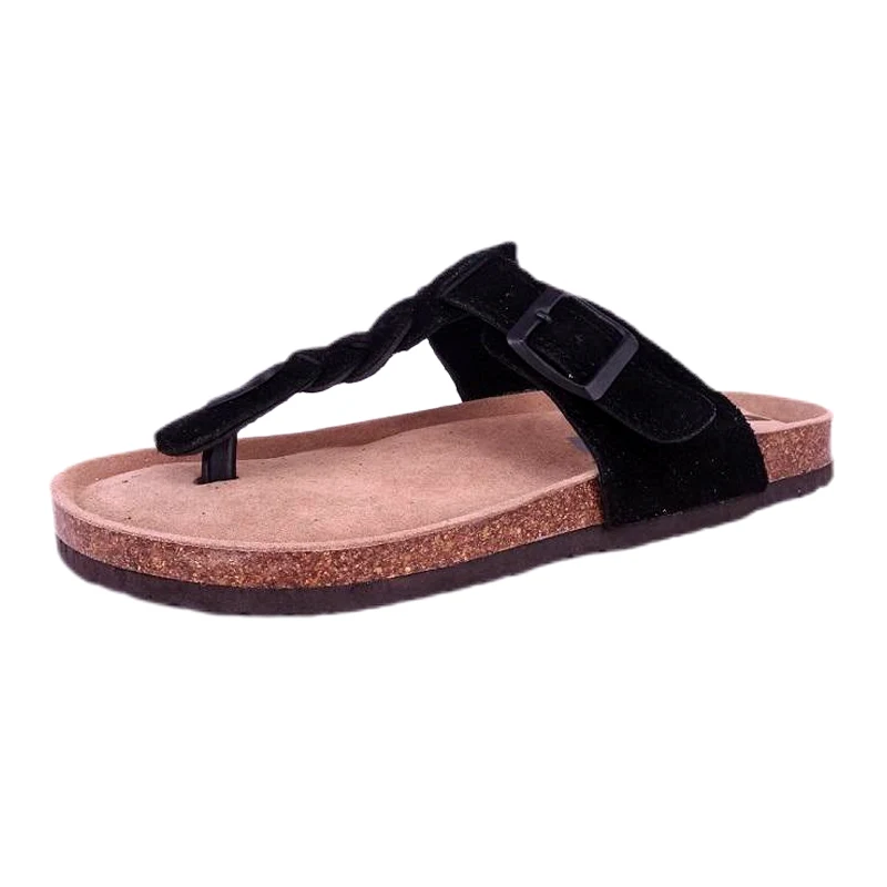 Women's Thong Cork Footbed Sandals